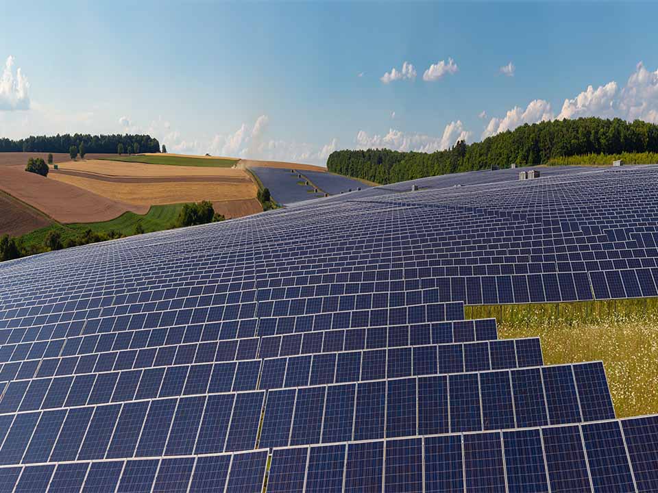 Ein Solarpark